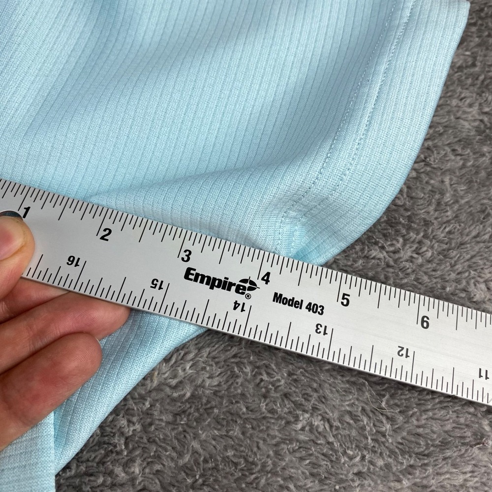 Reebok Mens Athletic Polo Mens 3XL Light Blue Breathable - Picture 10 of 16